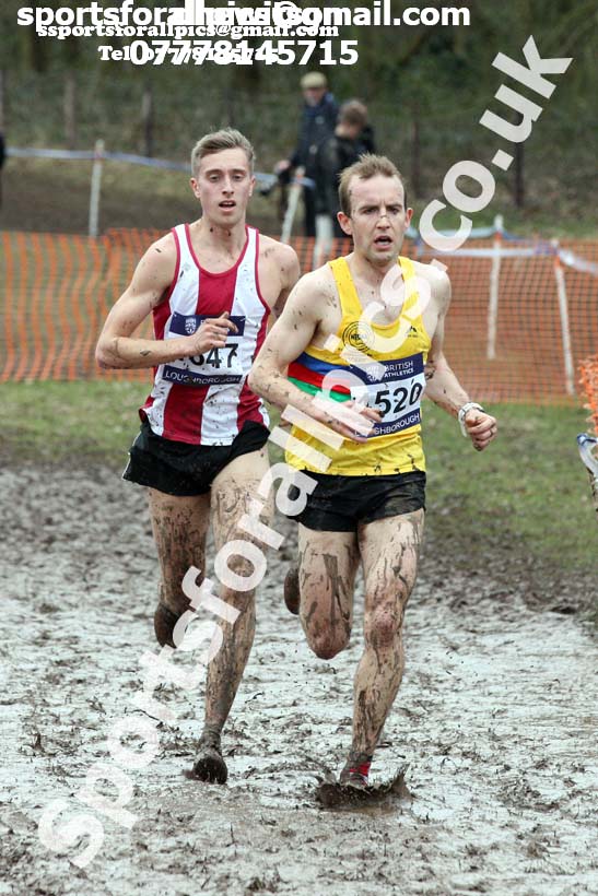 Senior mens 2018 British Inter Counties Cross Country Champs., Prestwold Hall, Loughborough. Photo: David T. Hewitson/Sports for All Pics